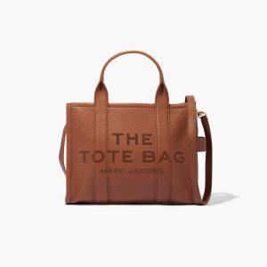 Argan Oil Marc Jacobs Leather Medium Tote Bag | 80WQIZSRX