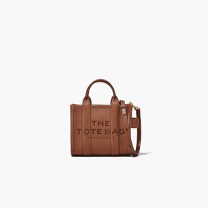 Argan Oil Marc Jacobs Leather Micro Tote Bag | 89MPGJEYV