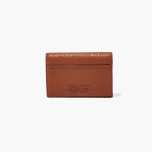 Argan Oil Marc Jacobs Leather Small Bifold Wallet | 20LZQXHJY