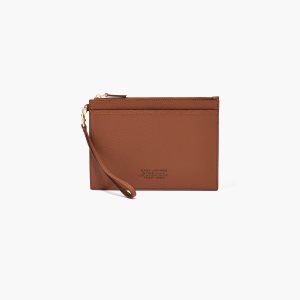 Argan Oil Marc Jacobs Leather Small Wristlet | 43LYECNBR