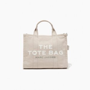 Beige Marc Jacobs Medium Tote Bag | 47UVCGMJI
