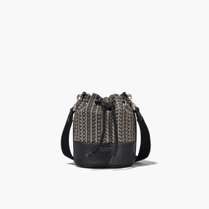 Beige Multi Marc Jacobs Monogram Bucket Bag | 13HAOWIJL
