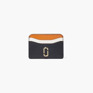 Black/Honey Ginger Multi Marc Jacobs Snapshot Card Case | 70YJQXZOL