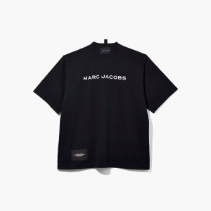 Black Marc Jacobs Big T-Shirt | 65LYKFUBS
