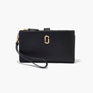 Black Marc Jacobs J Marc Phone Wristlet | 36LPDEVGF