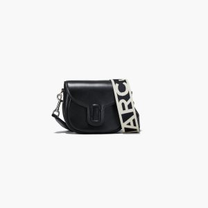 Black Marc Jacobs J Marc Small Saddle Bag | 57PLKWNMH