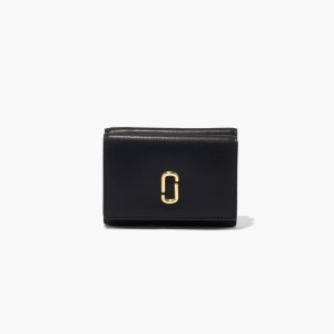 Black Marc Jacobs J Marc Trifold Wallet | 25OXFAPZR