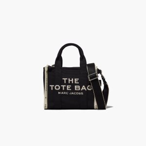 Black Marc Jacobs Jacquard Mini Tote Bag | 60GSFUYAO