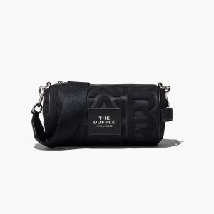 Black Marc Jacobs Monogram Neoprene Duffle Bag | 87FSWPKLQ