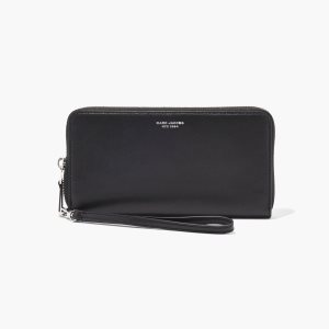 Black Marc Jacobs Slim 84 Continental Wristlet Wallet | 90OCUSWRK