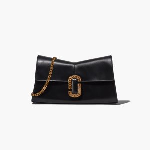 Black Marc Jacobs St. Marc Convertible Clutch | 35CWYEABQ