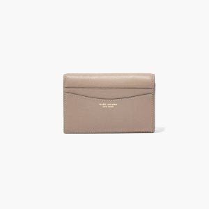 Cement Marc Jacobs Slim 84 Bifold Wallet | 21UCBLTVX