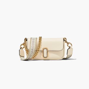 Cloud White Marc Jacobs J Marc Mini Bag | 58WFQVZJX