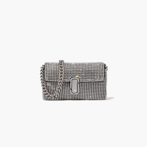 Crystals Marc Jacobs Rhinestone J Marc Mini Shoulder Bag | 96IUFYAOS