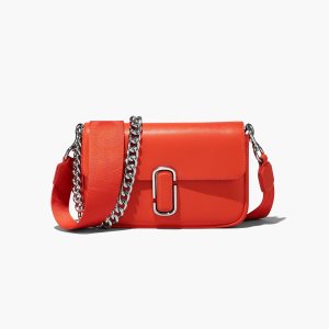 Electric Orange Marc Jacobs J Marc Shoulder Bag | 35RMJFDBK