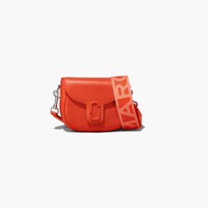 Electric Orange Marc Jacobs J Marc Small Saddle Bag | 68MIKTNQY