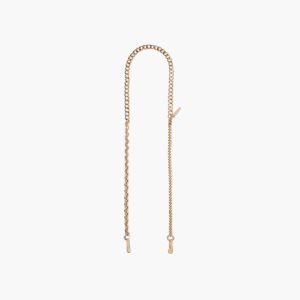 Gold Marc Jacobs Chain Strap | 91MQCFOPZ