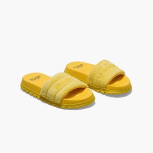 Golden Kiwi Marc Jacobs Terry Slide | 86JHMQXFC