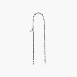 Gunmetal Marc Jacobs Chain Strap | 37IHXRFSZ
