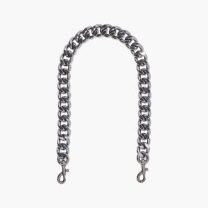Gunmetal Marc Jacobs Chainlink Shoulder Strap | 41NIPZYXF