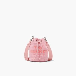 Light Pink Marc Jacobs Terry Bucket Bag | 56ZNXSKJF