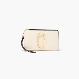 New Cloud White Multi Marc Jacobs Snapshot Compact Wallet | 08BCUXKEV