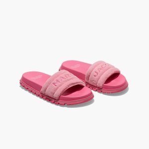 Quartz Pink Marc Jacobs Terry Slide | 92QNGJYEX