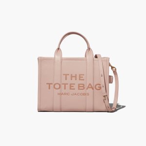Rose Marc Jacobs Leather Medium Tote Bag | 16CKMIUYX