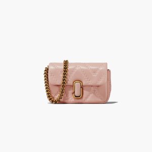 Rose Marc Jacobs Quilted Leather J Marc Mini Bag | 74HODUMRE