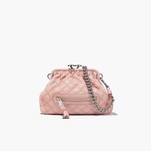 Rose Marc Jacobs Re-Edition Quilted Leather Little Stam Bag | 26RSGFDMY