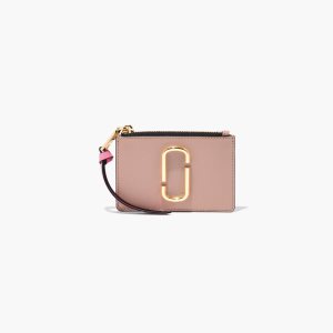 Rose Multi Marc Jacobs Snapshot Top Zip Multi Wallet | 86APTFNOX