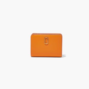 Scorched Marc Jacobs J Marc Mini Compact Wallet | 91CLPHVXT