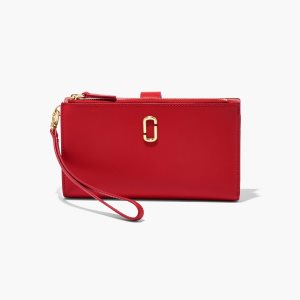 True Red Marc Jacobs J Marc Phone Wristlet | 93KYENFVM