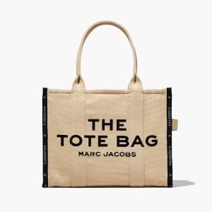 Warm Sand Marc Jacobs Jacquard Large Tote Bag | 16FEUSQBR