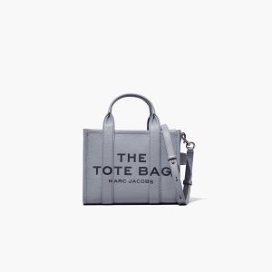 Wolf Grey Marc Jacobs Leather Mini Tote Bag | 63FGUZJAV