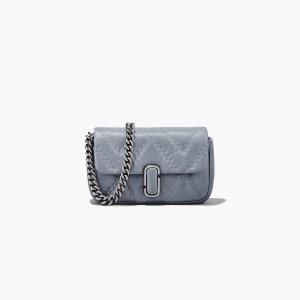 Wolf Grey Marc Jacobs Quilted Leather J Marc Mini Bag | 31OGKZATJ