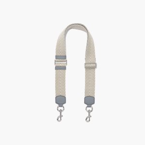 Wolf Grey Multi Marc Jacobs Arrow Webbing Strap | 10SRIAHGB