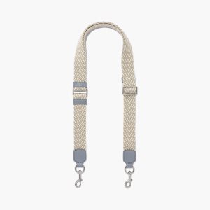 Wolf Grey Multi Marc Jacobs Thin Arrow Webbing Strap | 27FXSQUBL